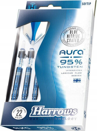 Rzutki Harrows Aura 95% Softip