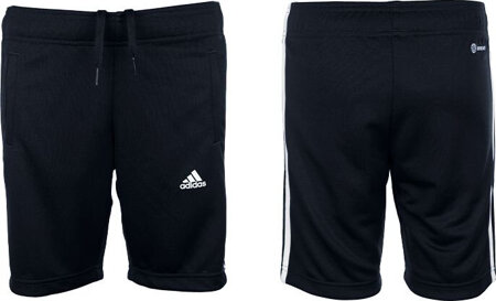 Spodenki dla dzieci adidas Designed 2 Move 3-Stripes Shorts granatowe HN8544