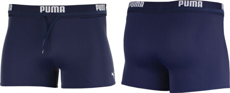 Spodenki kąpielowe męskie Puma Swim Men Logo Swim Trunk granatowe 907657 01