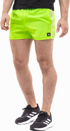 Spodenki szorty kąpielowe męskie adidas 3-Stripes CLX Swim Shorts zielone IS2054