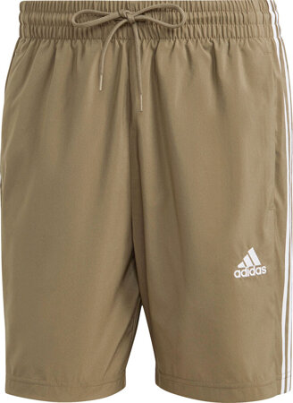 Spodenki treningowe krótkie męskie adidas Aeroready Essentials Chelsea 3-Stripes khaki IC1488