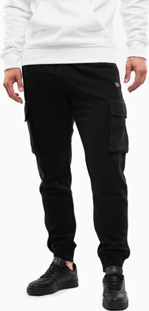 Spodnie męskie Champion Rib Cuff Cargo Pants czarne 220298 KK001