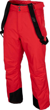 Spodnie narciarskie męskie 4F czerwone H4Z22 SPMN001 62S