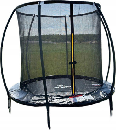 Trampolina Enero  z siatką wewnętrzną fi244cm premium 